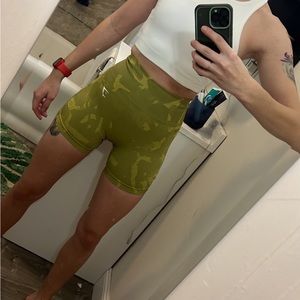 Gymshark camo shorts